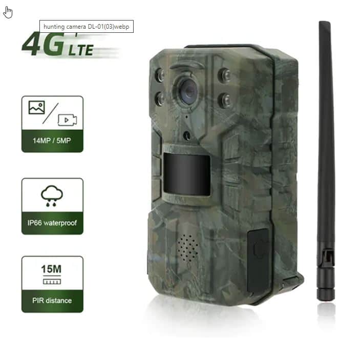 Compre 4g Let Wireless Wildlife Cámara Tarjeta Sim Impermeable App Control  Remoto Ir Cámara De Caza Del Rastro y Cámara De Caza de China por 95 USD